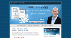 Desktop Screenshot of littlethingsmatterbook.com