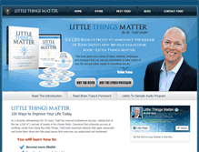 Tablet Screenshot of littlethingsmatterbook.com